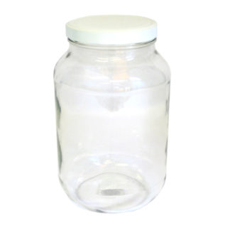 3Litre Glass Consol Jar with Lid
